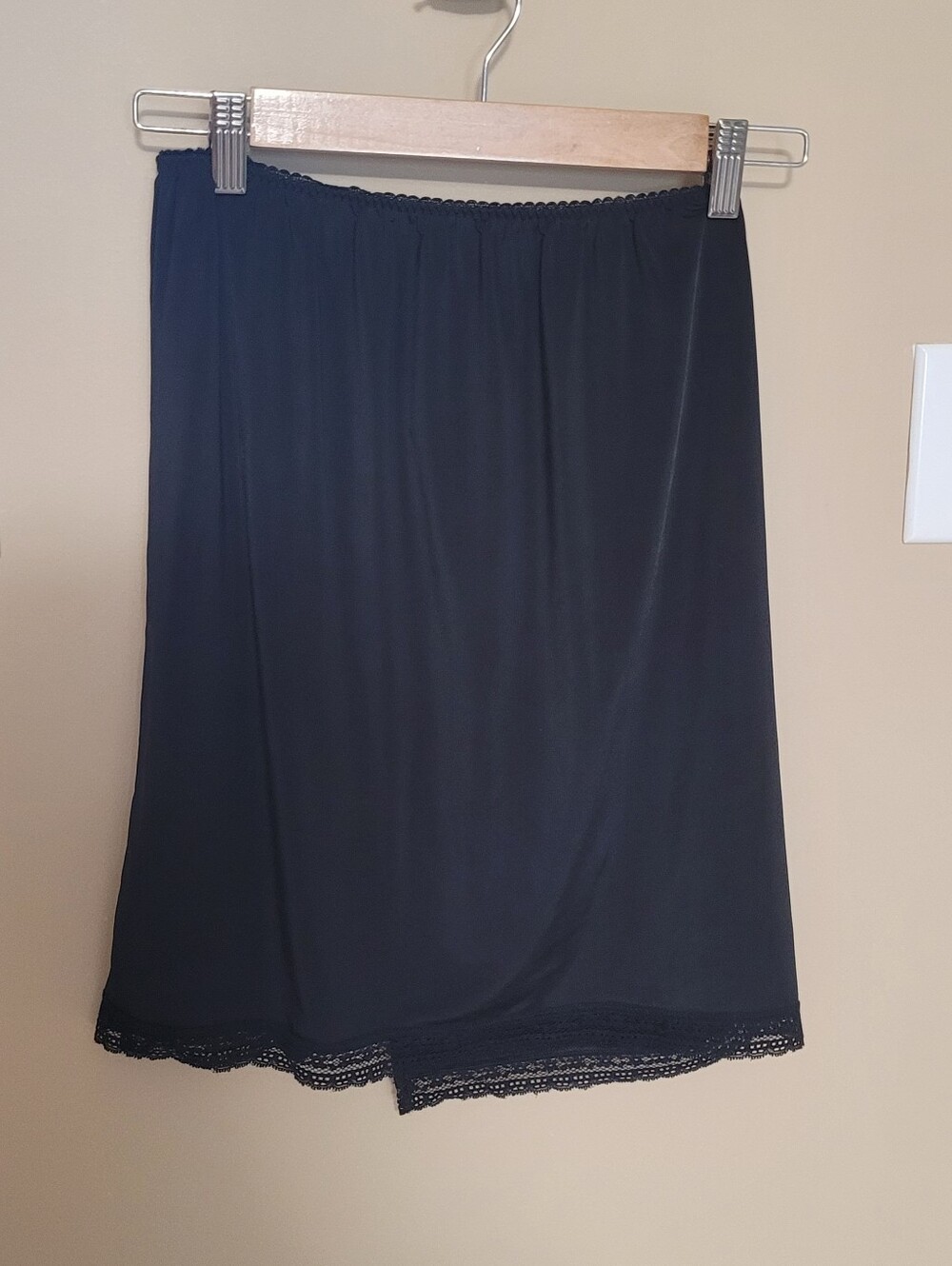 💚10 for $10💚 Bundle and save Black Half Slip Skirt with Lace Trim